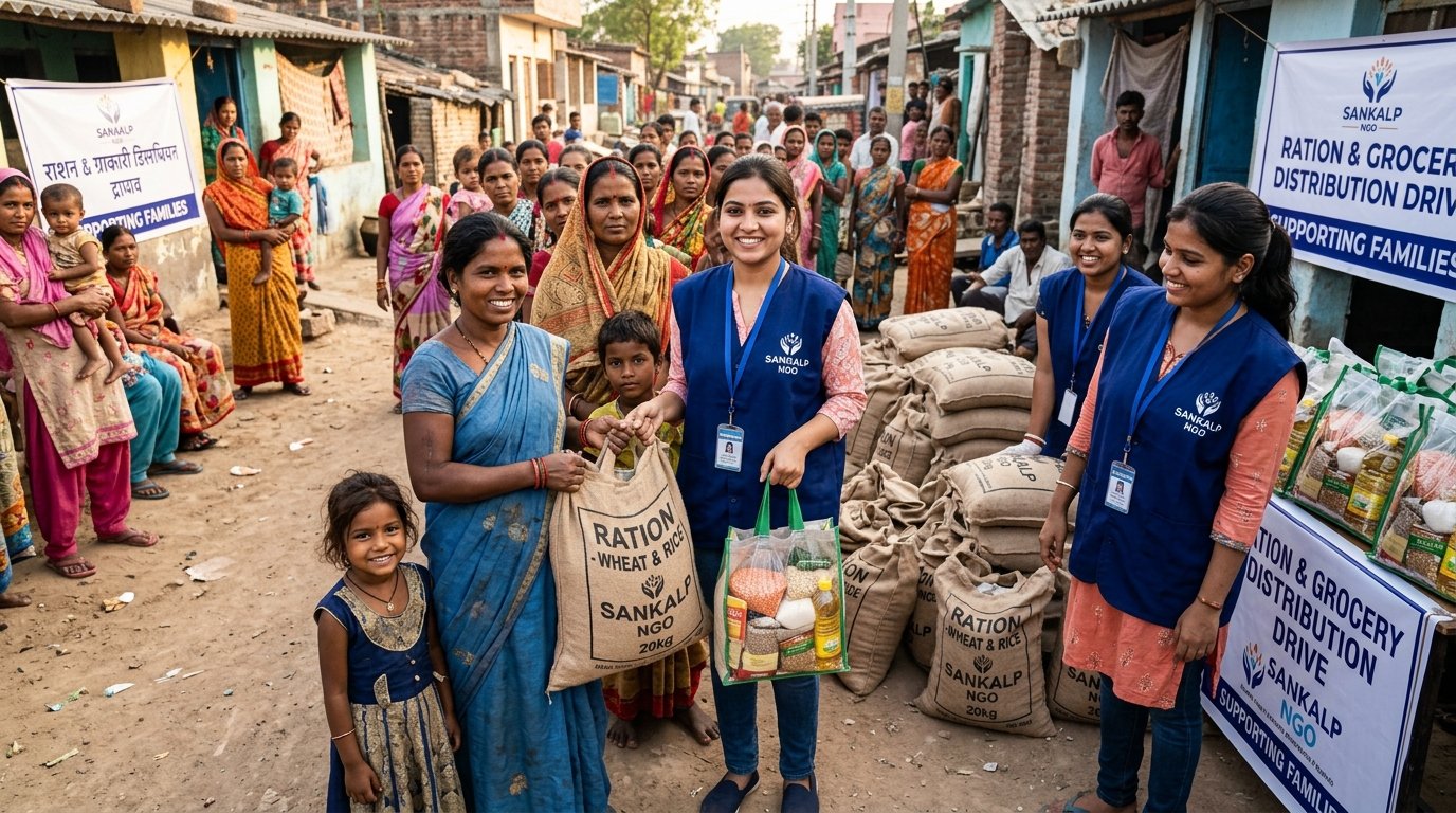 Annapurna Ration Aid - Monthly Food & Grocery Distribution